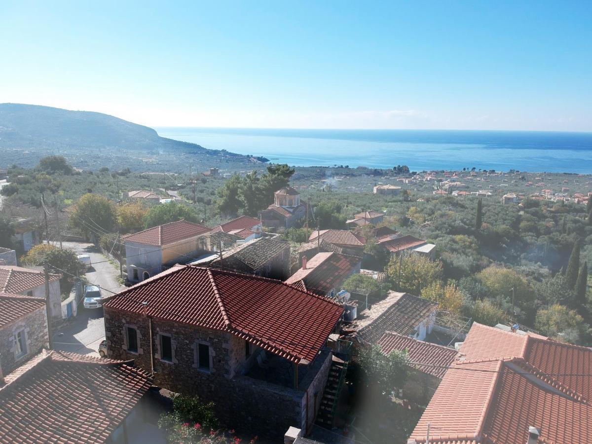 Stavroulas Stone House In Rigklia, Messinia Riglia Экстерьер фото