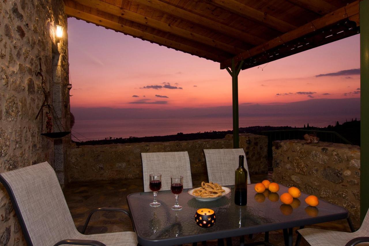 Stavroulas Stone House In Rigklia, Messinia Riglia Экстерьер фото