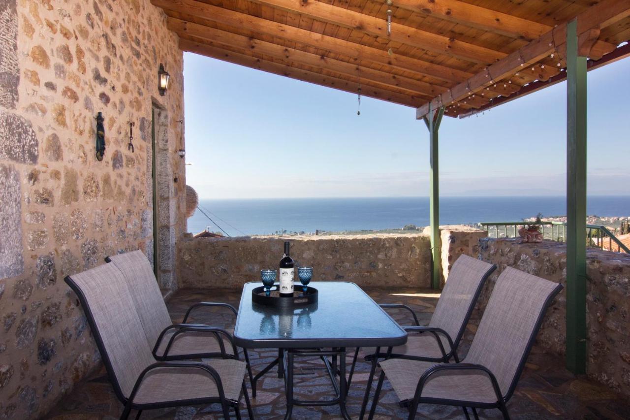 Stavroulas Stone House In Rigklia, Messinia Riglia Экстерьер фото