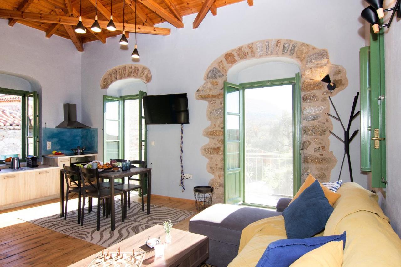 Stavroulas Stone House In Rigklia, Messinia Riglia Экстерьер фото